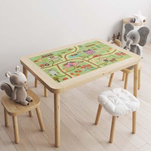 Self-Adhesive Sticker – Flisat Table Decal / Farm Scene