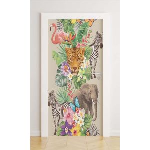 Door stickers - Jungle Safari / Peel and Stick