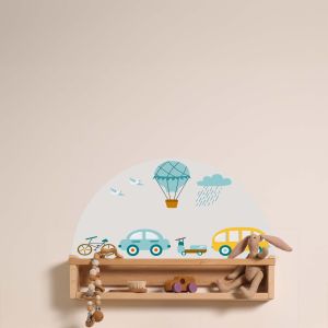Self-Adhesive Sticker – Ikea Picture Ledge, Shelf Decal / Transportation Design