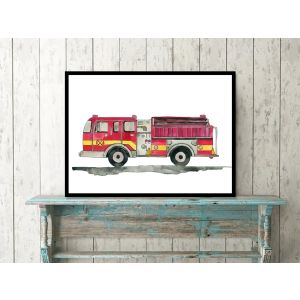 Poster - Fire Engine