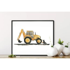 Poster - Excavator