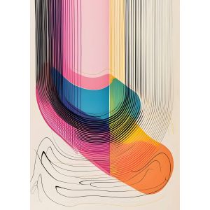 Poster - Abstract Line Art