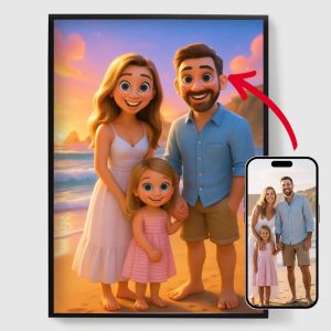 Personalised Poster - Pixar Style - AI Poster