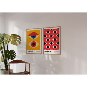 Poster - Bauhaus Abstract Art / Set of 2