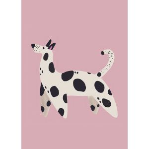 Poster - Playful Dalmatian