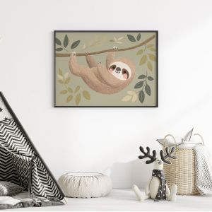 Poster - Sloth Illustration