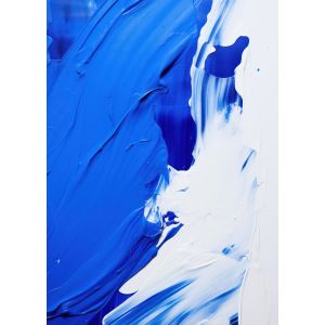 Poster - Blue Abstract Art